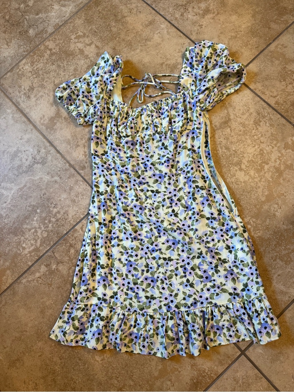 ZARA Mini floral dress